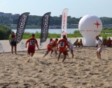 Rugby plażowe. Zwyciężyły drużyny Legii i Syrenek Warszawa [ZDJĘCIA]