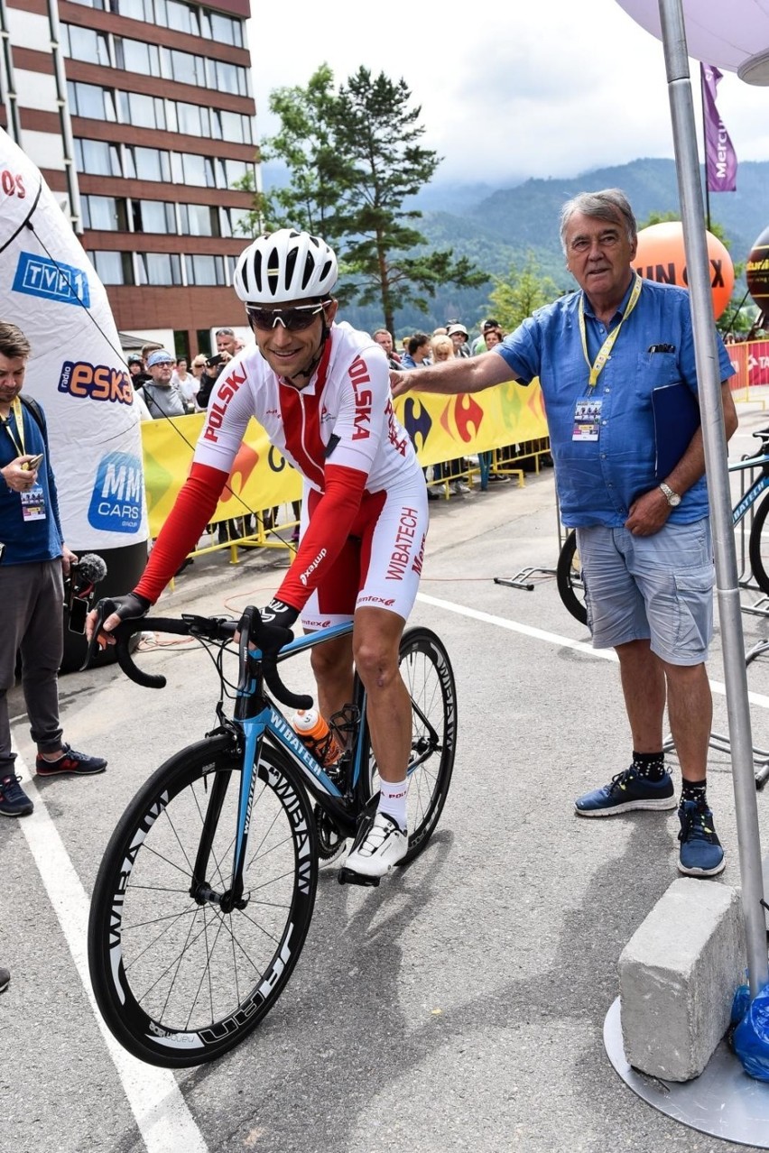 Kolarze ścigali się na 6. etapie Tour de Pologne z...