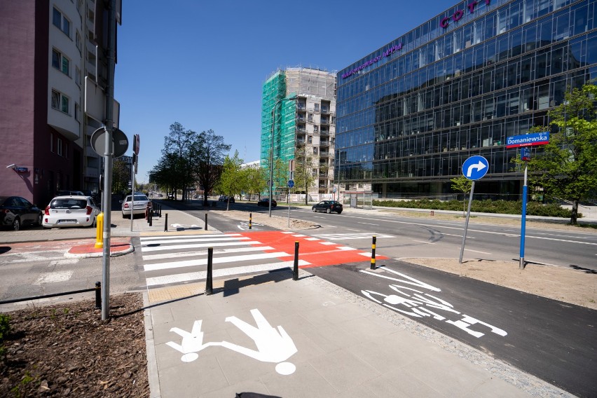 Ścieżka dla rowerzystów powstała od skrzyżowania z ul....