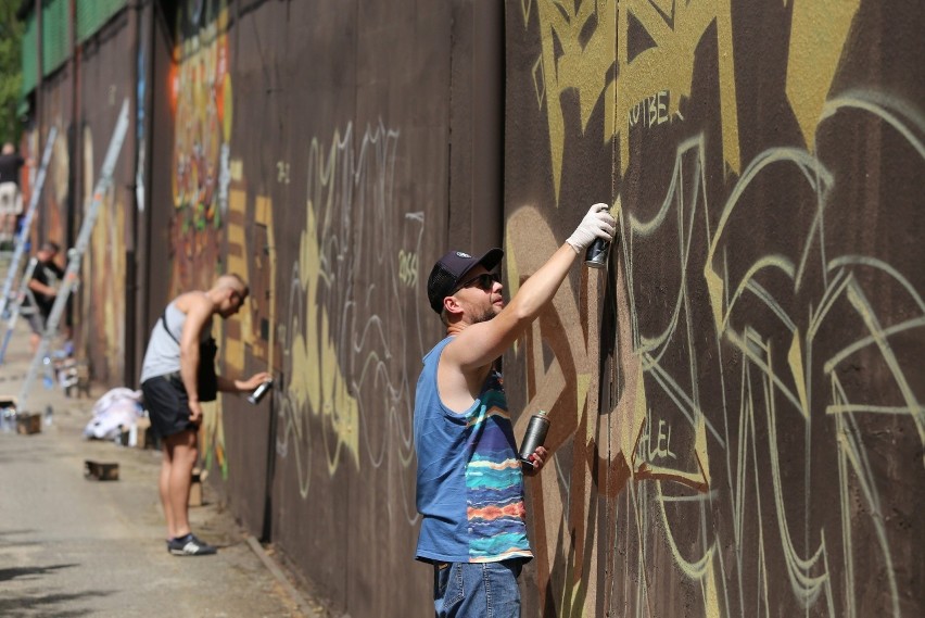 Graffiti Jam w Czeladzi. Wydarzeniu towarzyszyła dobra...