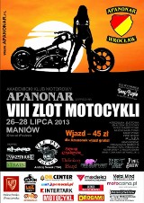Zlot Motocykli 2013 koło Sobótki