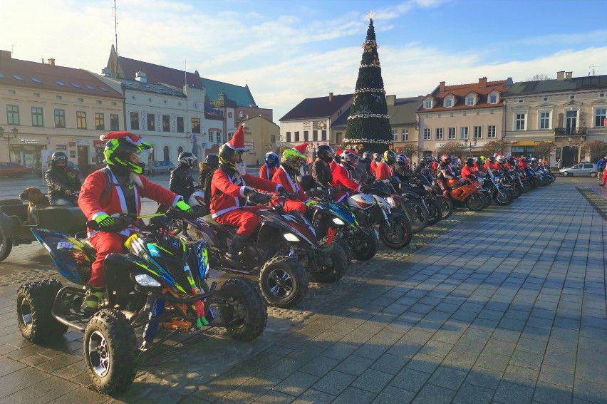Jak co roku Mikołaje na motocyklach z Grupy Motocyklowej...