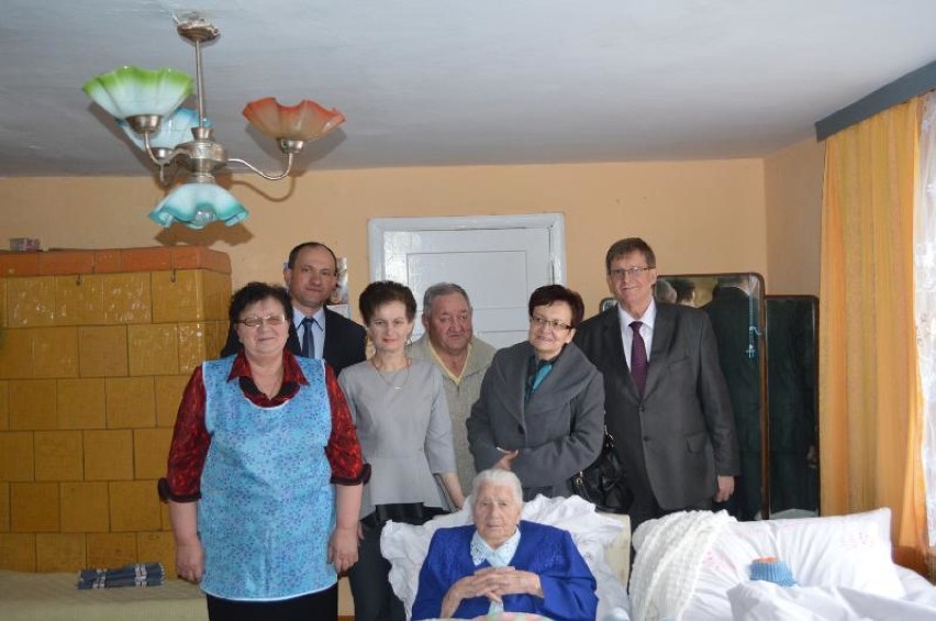 Zofia Polak z Sulęczyna świętowała 101 urodziny 