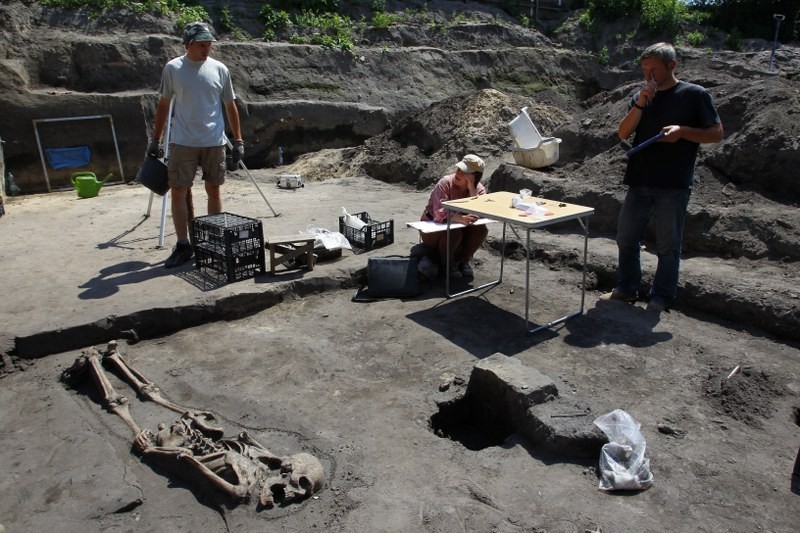 Szkielety na Śródce. Odkrycie może mieć nawet tysiąc lat