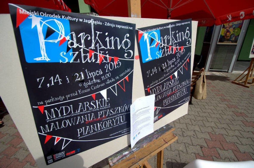 MOK w Jastrzębiu: zakończenie warsztatów "Parking Sztuki"