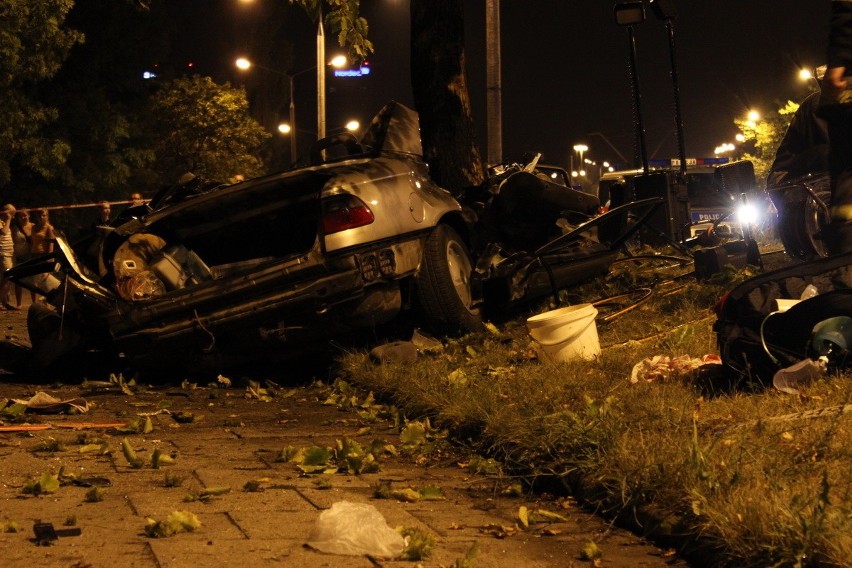 W wypadku na Rydza-Śmigłego w Łodzi zginęło trzech mężczyzn
