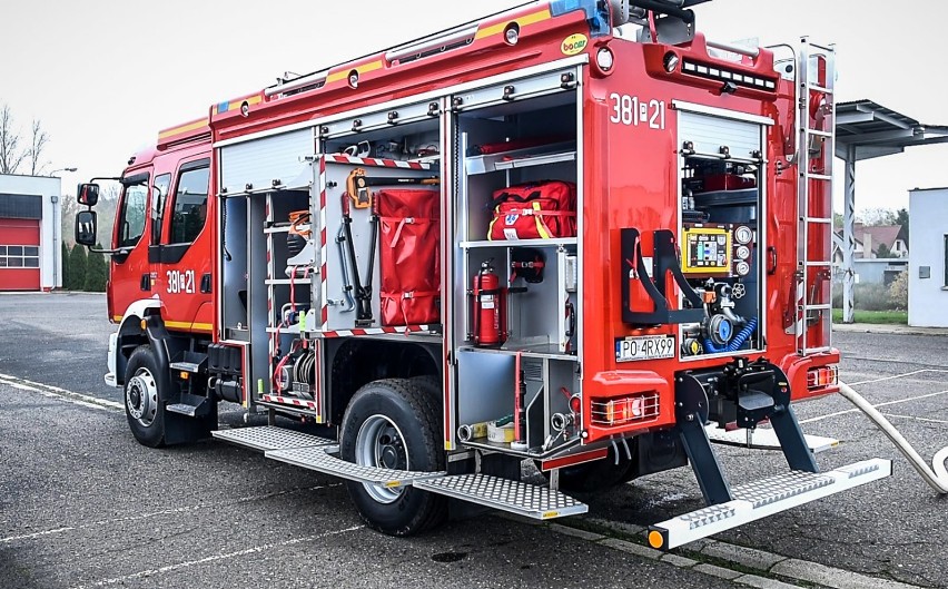 Nowy wóz strażaków z Leszna