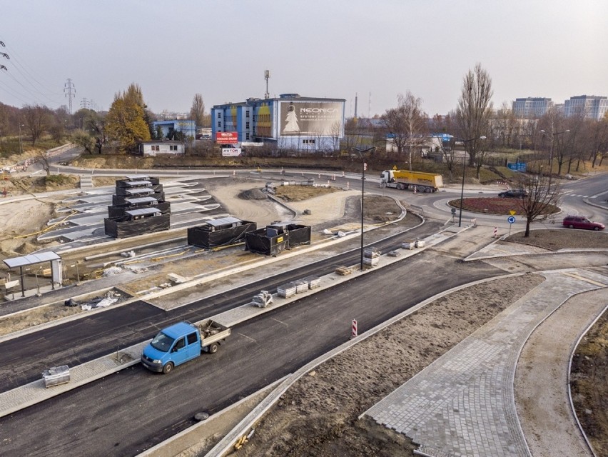 Budowa ulicy Nowowęglowej w Łodzi dobiega końca