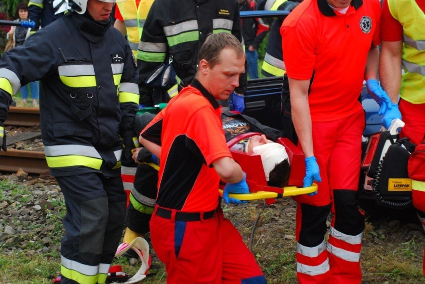 "Bezpieczny przejazd – Zatrzymaj się i żyj" - symulacja...