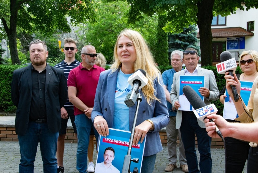 Tarnobrzeg. Europoseł Elżbieta Łukacijewska nawołuje do głosowania na Rafała Trzaskowskiego (WIDEO)