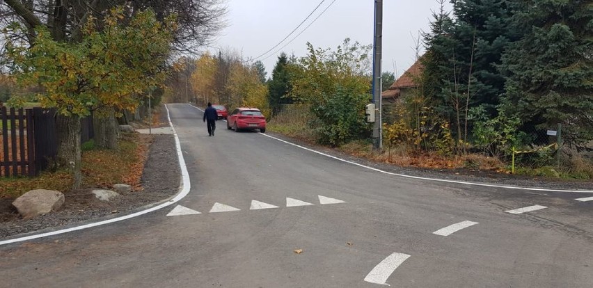 Bielkówko, gm. Kolbudy. Do użytku oddano 1,5 km zmodernizowanych dróg