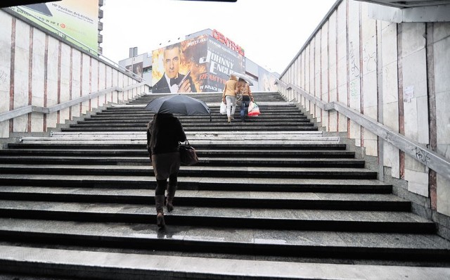 Przejście podziemne przy Centralu jest wątpliwą wizytówką Łodzi