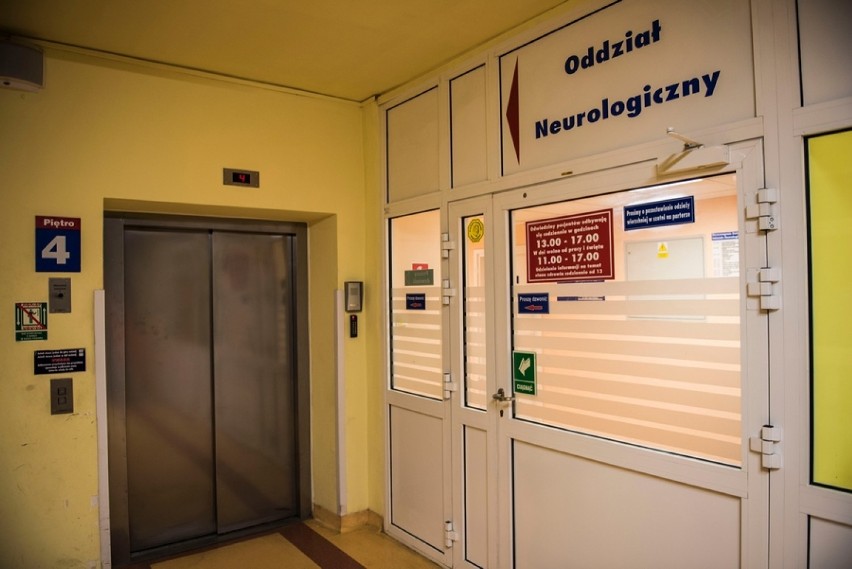 Koniec ewakuacji pacjentów oddziału neurologii szpitala na...