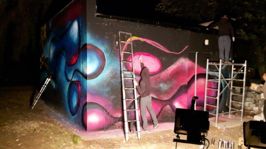 Nowe graffiti w Strzegomiu