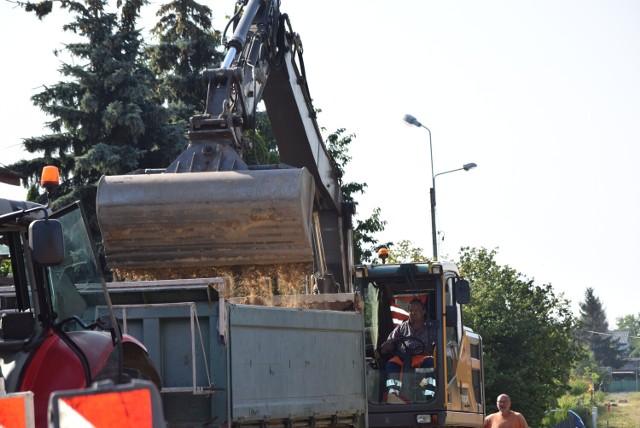 Trwa remont ulicy Żeromskiego. Upał nie wstrzymuje prac