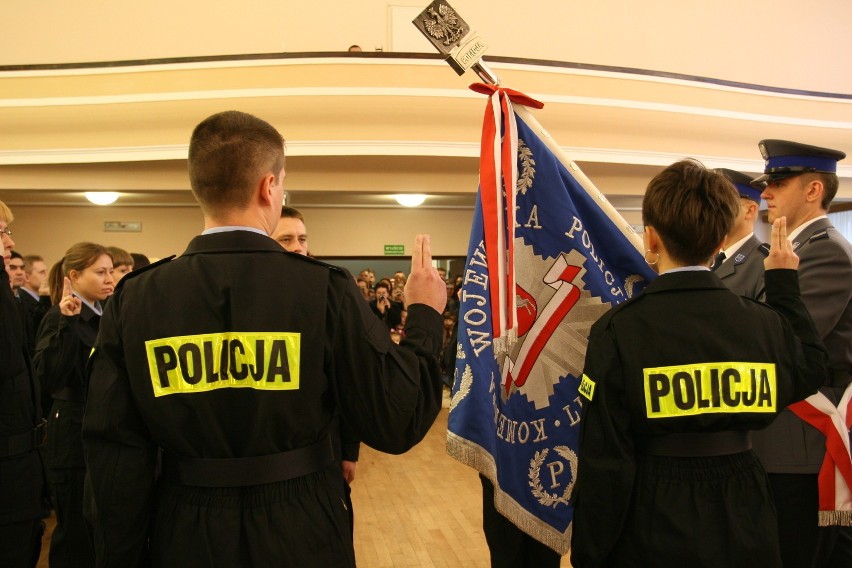 Lubelska policja ma 136 nowych funkcjonariuszy