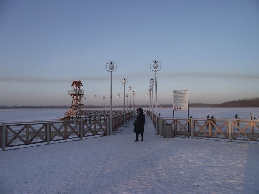 Dąbrowa Górnicza: Pogoria skuta lodem [ZDJĘCIA]