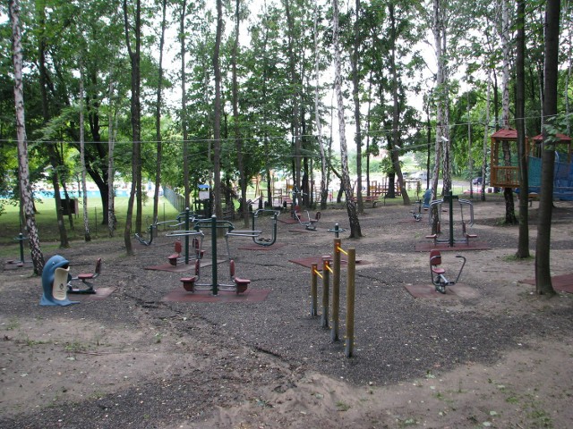 Siłownia zewnętrzna jest już w parku na Księżej Górze w Radzionkowie. W Kaletach podobna będzie w parku przy ul. ks. Rogowskiego
