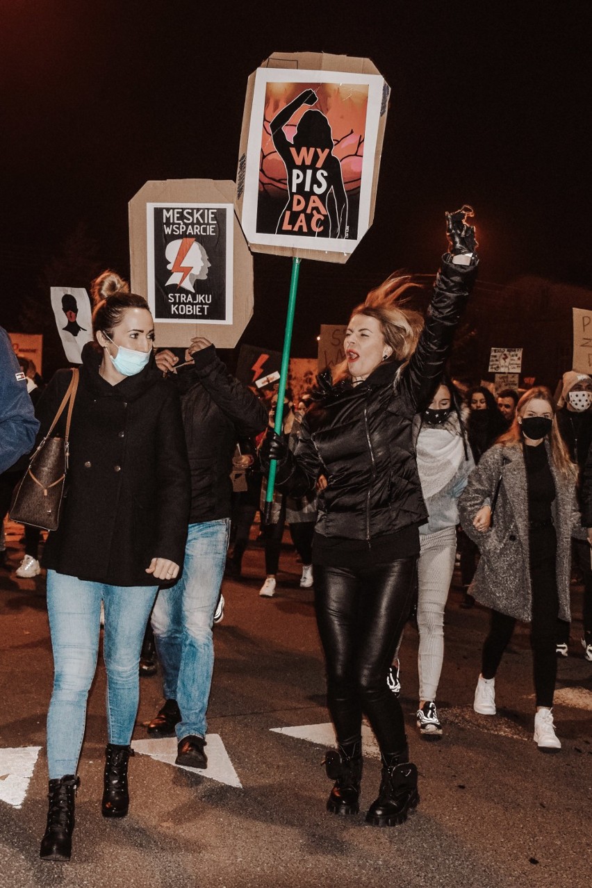 W 2020 roku protesty kobiet odbyły się także w Wągrowcu