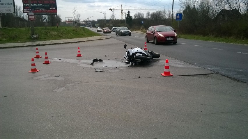 Wypadek Obrońców Poczty Gdańskiej Zawiercie 17 04 2015