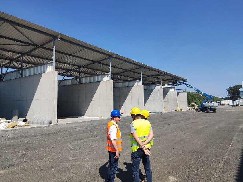 ZUOK Orli Staw. Dobiega końca budowa instalacji fermentacji. ZDJĘCIA