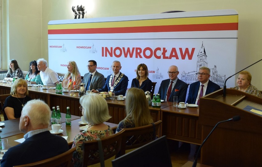 Goście z niemieckiego uzdrowiska Bad Oeynhausen z wizytą w Inowrocławiu. Partnerska współpraca trwa od 1989 r.