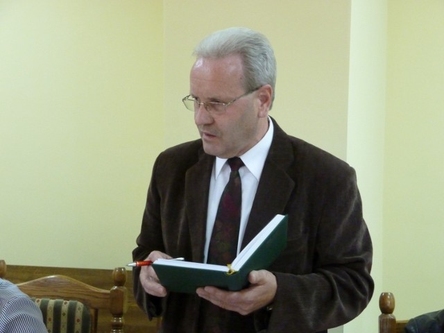 Mirosław Burak to wieloletni burmistrz Debrzna