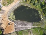 Nowy zbiornik retencyjny w Poznaniu jest już pełen wody. Zobacz, jak wygląda! 
