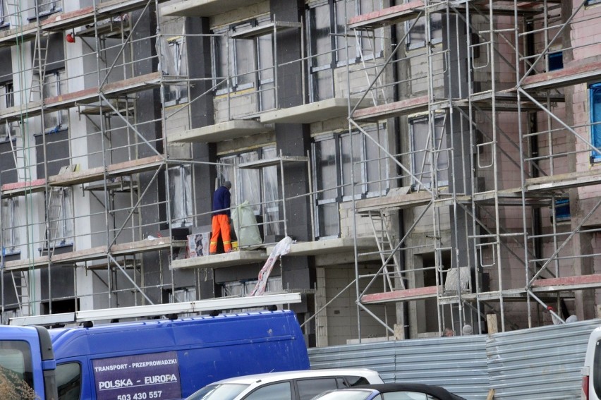 Głogów: Nowy blok na osiedlu Piastów. Potrzeba dodatkowych dwóch milionów. ZDJĘCIA Z BUDOWY