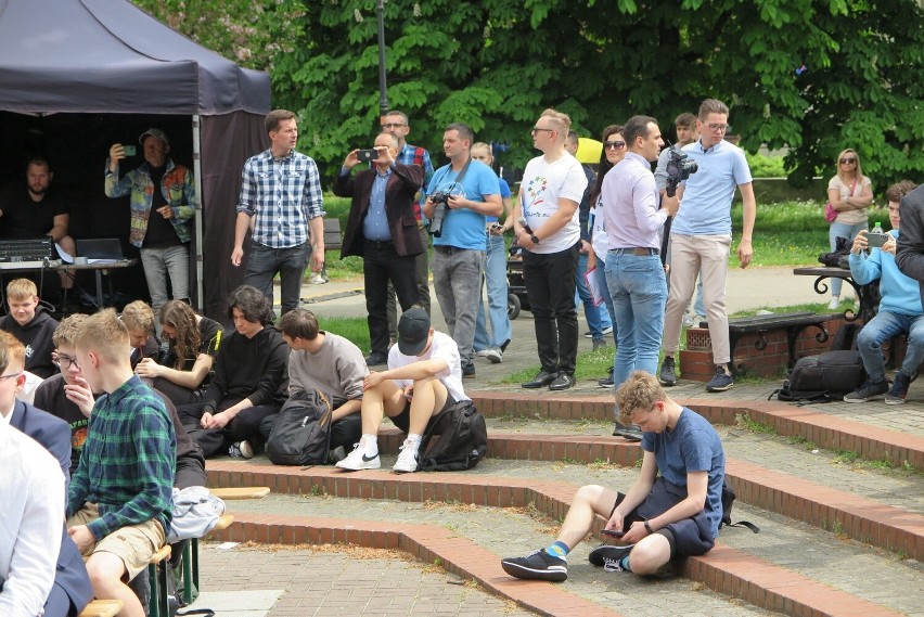 Piknik rodzinny "Europa w Opolskim" zorganizowano na placu...