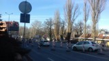 Przebudowa drogi 713 w Tomaszowie Maz.: Zwężenie ul. św. Antoniego w centrum [ZDJĘCIA]