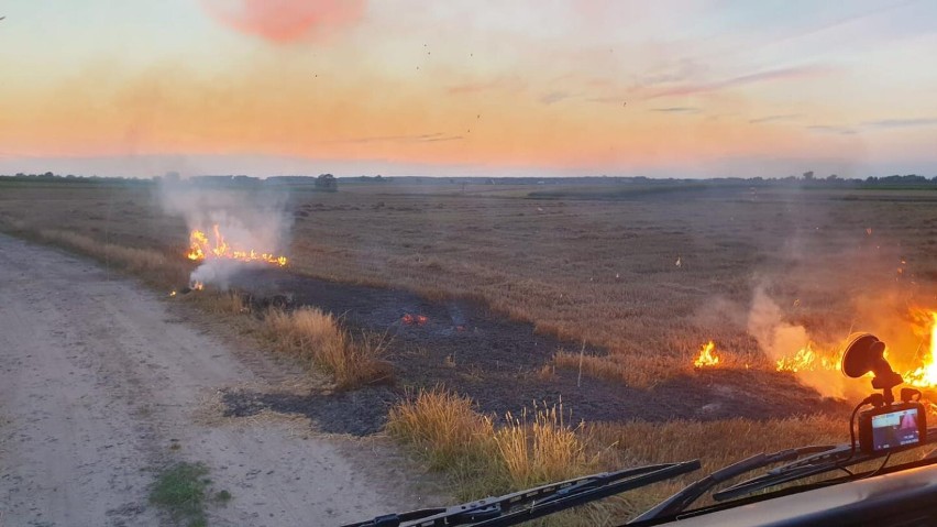 Chocz. Pożar za pożarem! Strażacy już kilkukrotnie...