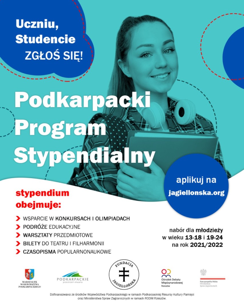 Trwa nabór do Podkarpackiego Programu Stypendialnego