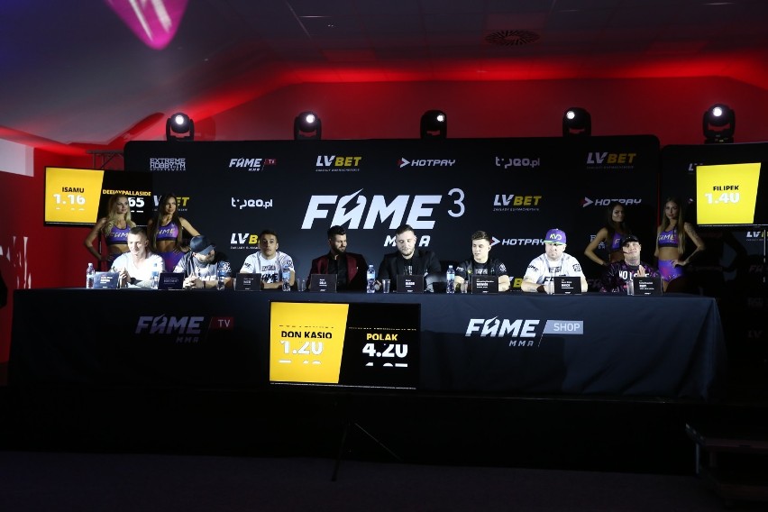 FAME MMA 3. Konferencja prasowa w Warszawie. Kolejna awantura przed Linkiewicz vs Godlewska
