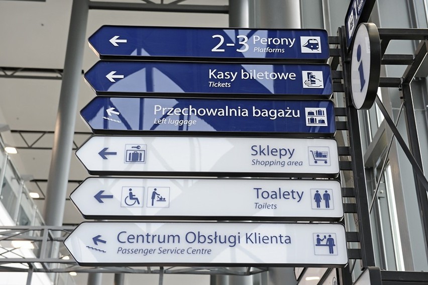 Poznań - Nowy dworzec PKP widziany od środka [ZDJĘCIA]
