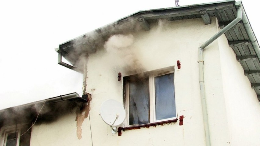 Trzcianka: Groźny pożar na Kościuszki [FOTO]