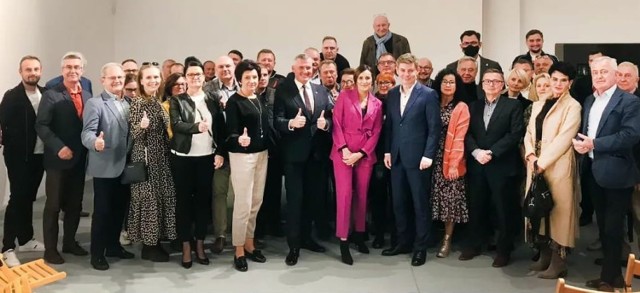 Po wyborach w radomskiej Platformie Obywatelskiej, gdzie nową przewodniczącą została Marta Michalska Wilk (w środku).