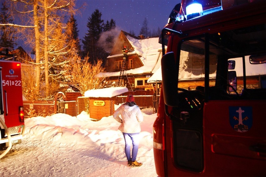 Zakopane: pożar domu na ul. Zwierzynieckiej [ZDJĘCIA]