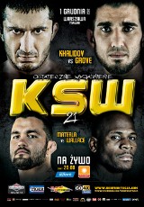 Gala KSW 21 w Warszawie: Khamidov vs. Grove, Materla vs. Wallace. Transmisja na żywo