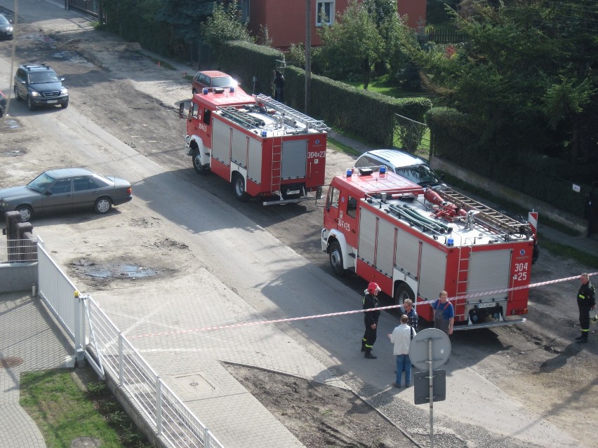 GÓRCZYN - Robotnicy znaleźli na ulicy Dalekiej dwa niewybuchy