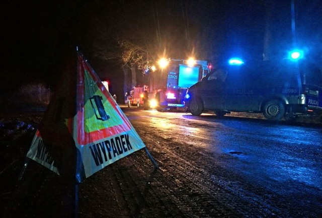 Śmierć na drodze. W wypadku pod Chocianowem zginął mężczyzna