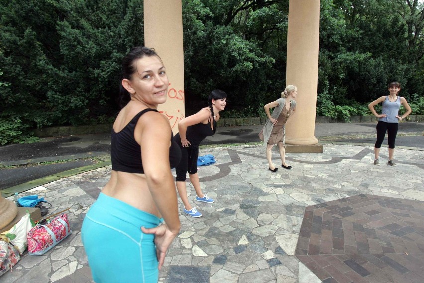 Zajęcia fitness w Parku Śląskim w Chorzowie [ZDJĘCIA]