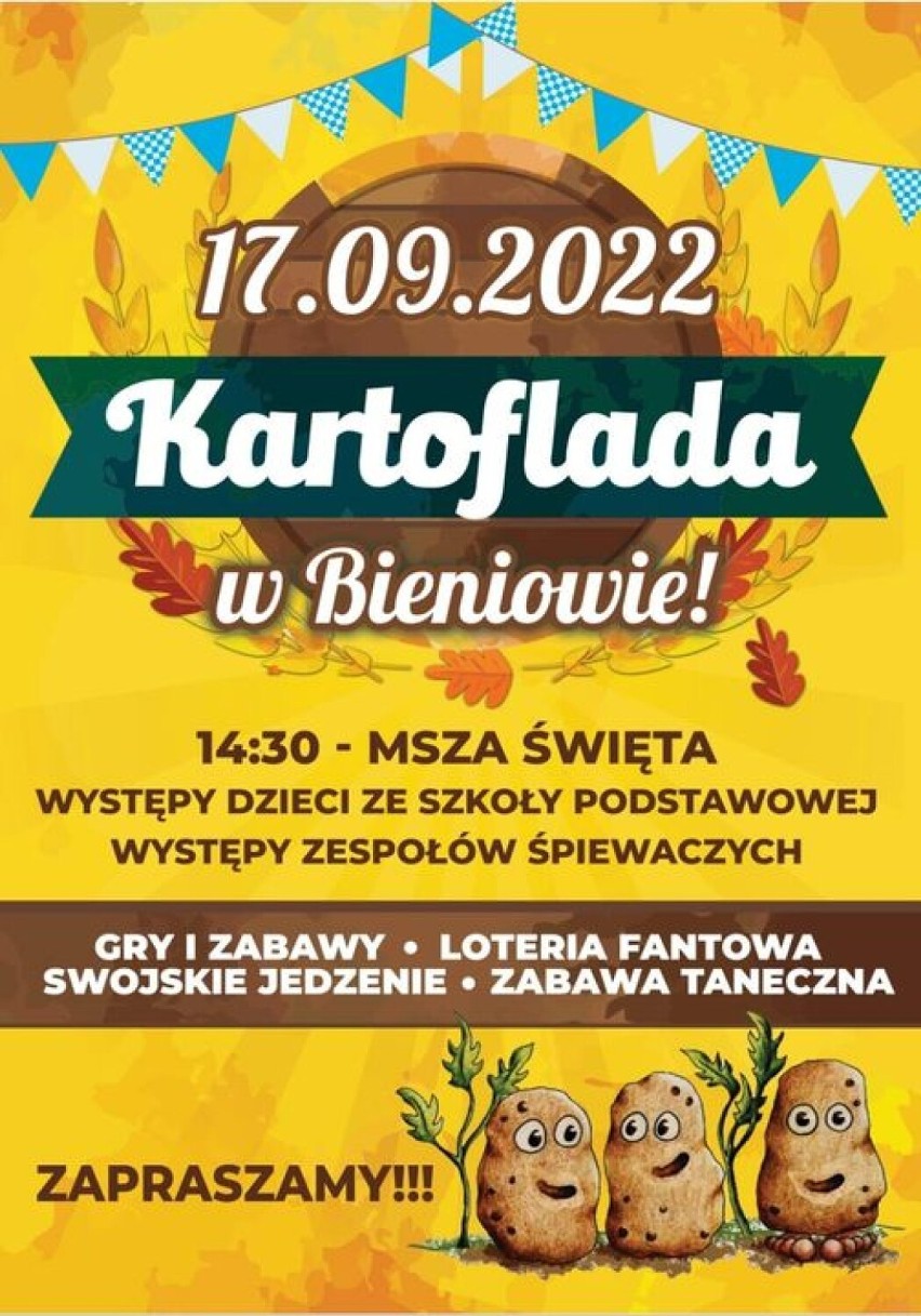 Kartoflada w Bieniowie w sobotę 17 września