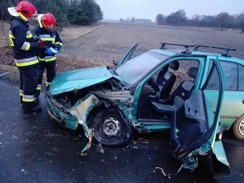 Gmina Zbąszyń: Czołowe zderzenie aut