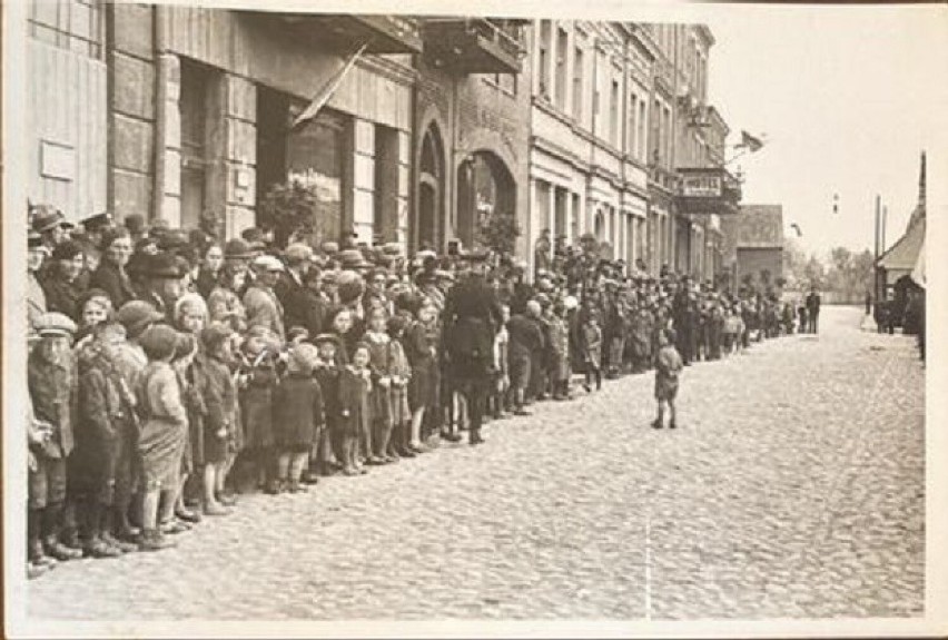 1939 rok - golubski rynek, obchody 700-lecia Golubia