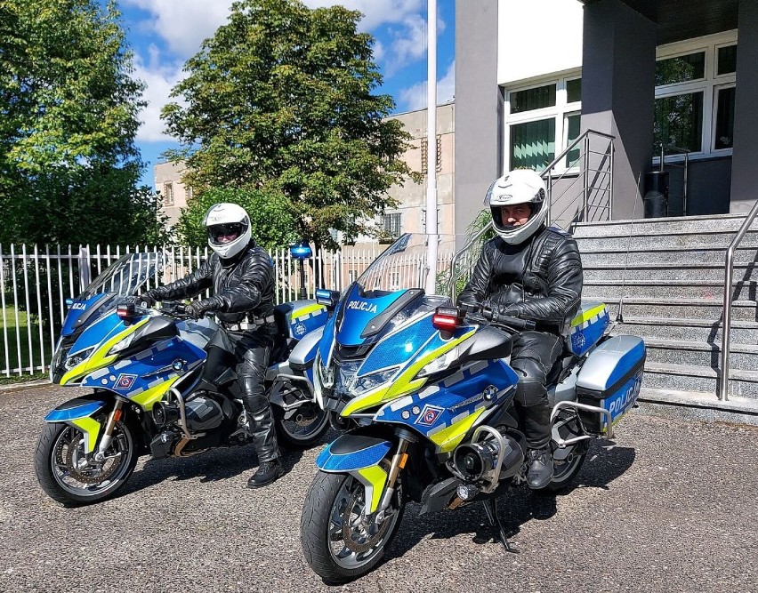 Nowe motocykle dla sieradzkiej policji. Szybkie jak...