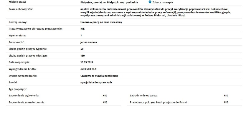 Praca w Białymstoku i regionie - nowe oferty od 2,7 tys. zł brutto [lista ofert]