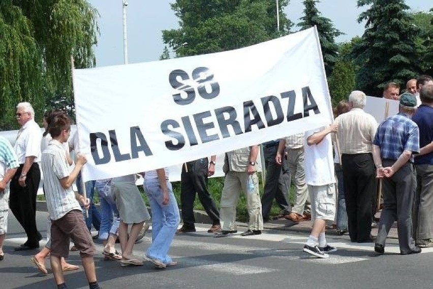 Sieradzanie następną blokadę dróg zrobią w Warszawie