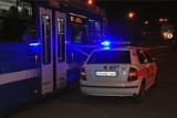 Uszkodzenie torowisko w centrum Krakowa. Tramwaje jadą objazdami