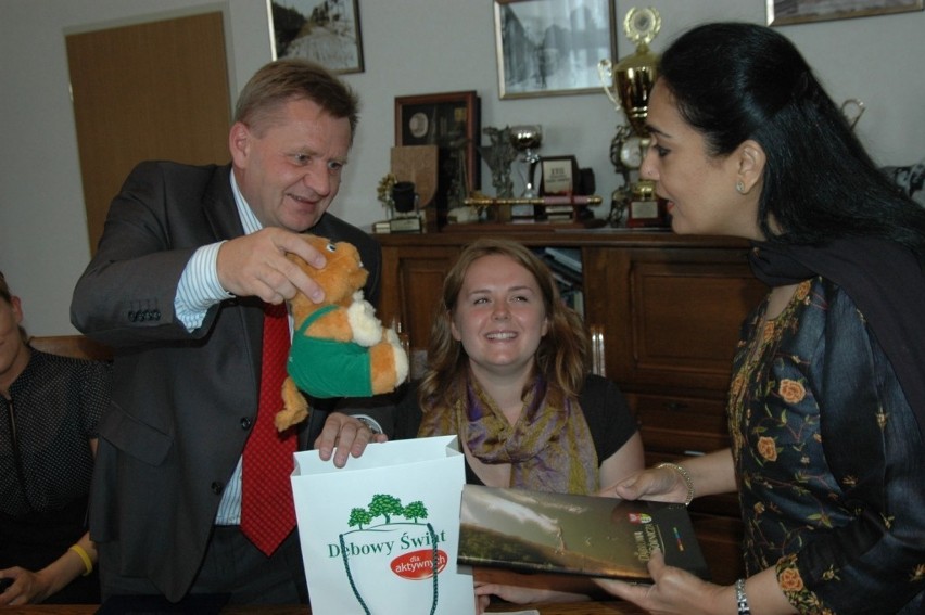 Ambasador Republiki Indii Monika Kapil Moht w Dąbrowie Górniczej